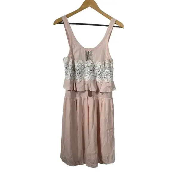 For Love and Lemons Sienna Lace Dress Size Medium - Picture 3 of 12